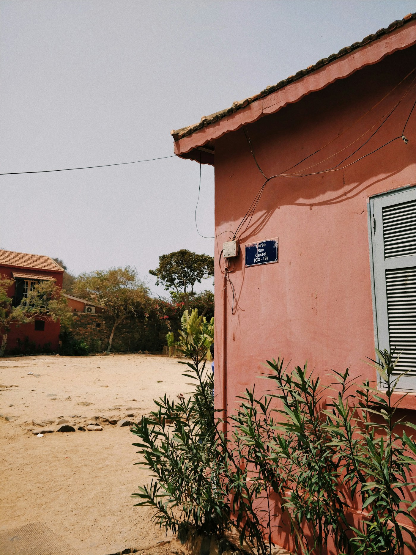 Maison colorée à Gorée, Dakar