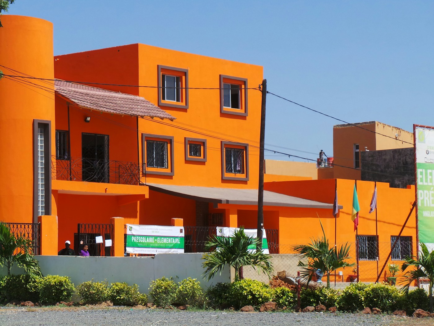 Architecture résidentielle à Ngaparou, Sénégal